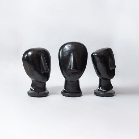 Juego Cabezas Cyclades Bajas con Pedestal